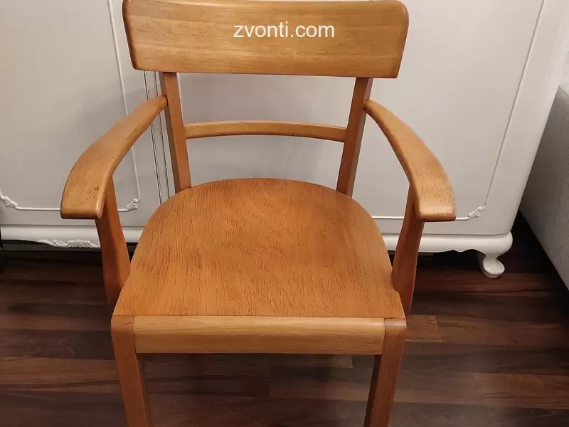 Krzesła drewniane, vintage - 3/7